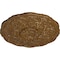Ekena Millwork Cornelia Ceiling Medallion (Fits Canopies up to 4"), 22 1/2"OD x 1 1/2"P, Smokey Topaz Crackle CM22CNSTC - alternate 2